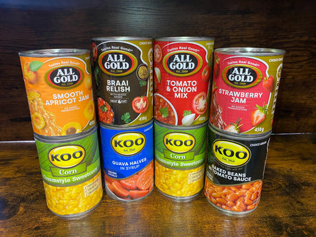 Tinned Food, Fruit and Vegetables