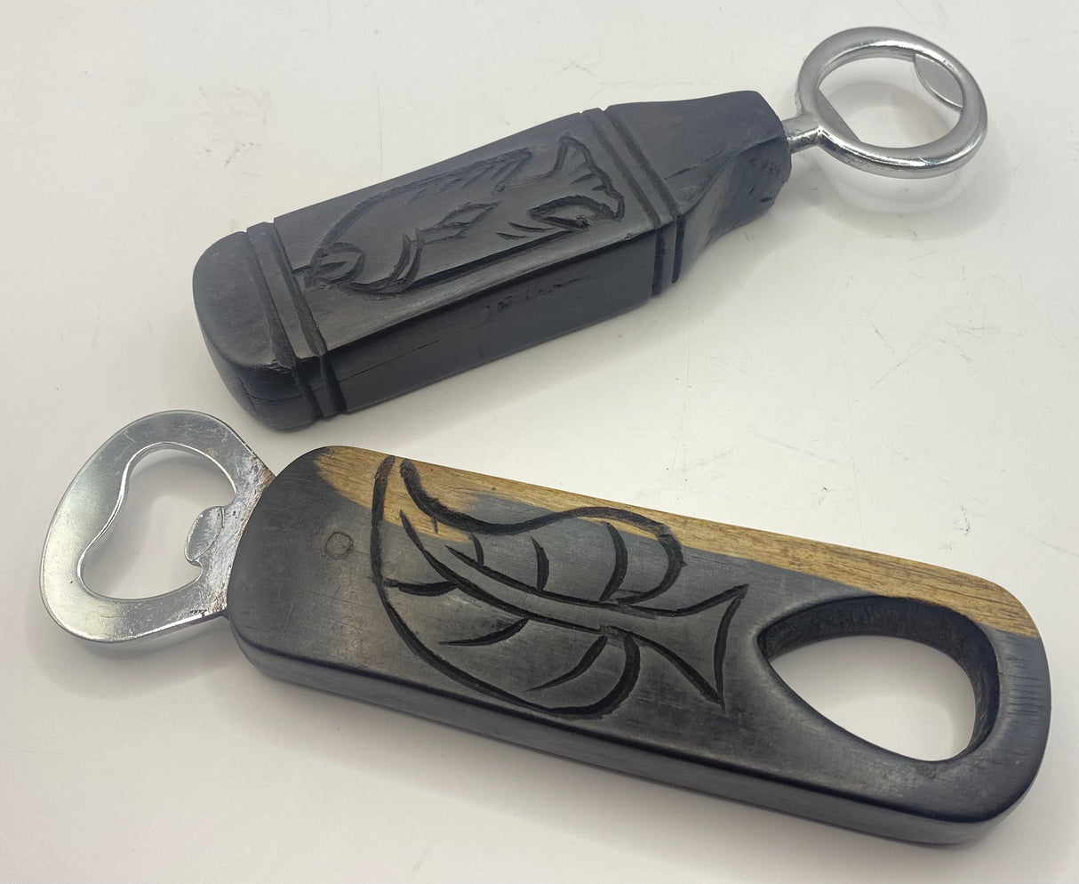 Ebony Block Handle Bottle Opener