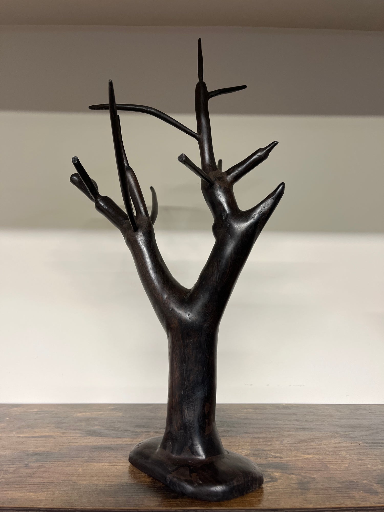 Hand Carved Ebony ‘Dead Tree’