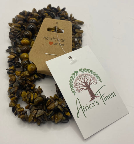 Tiger’s Eye Multiple Strand Necklace