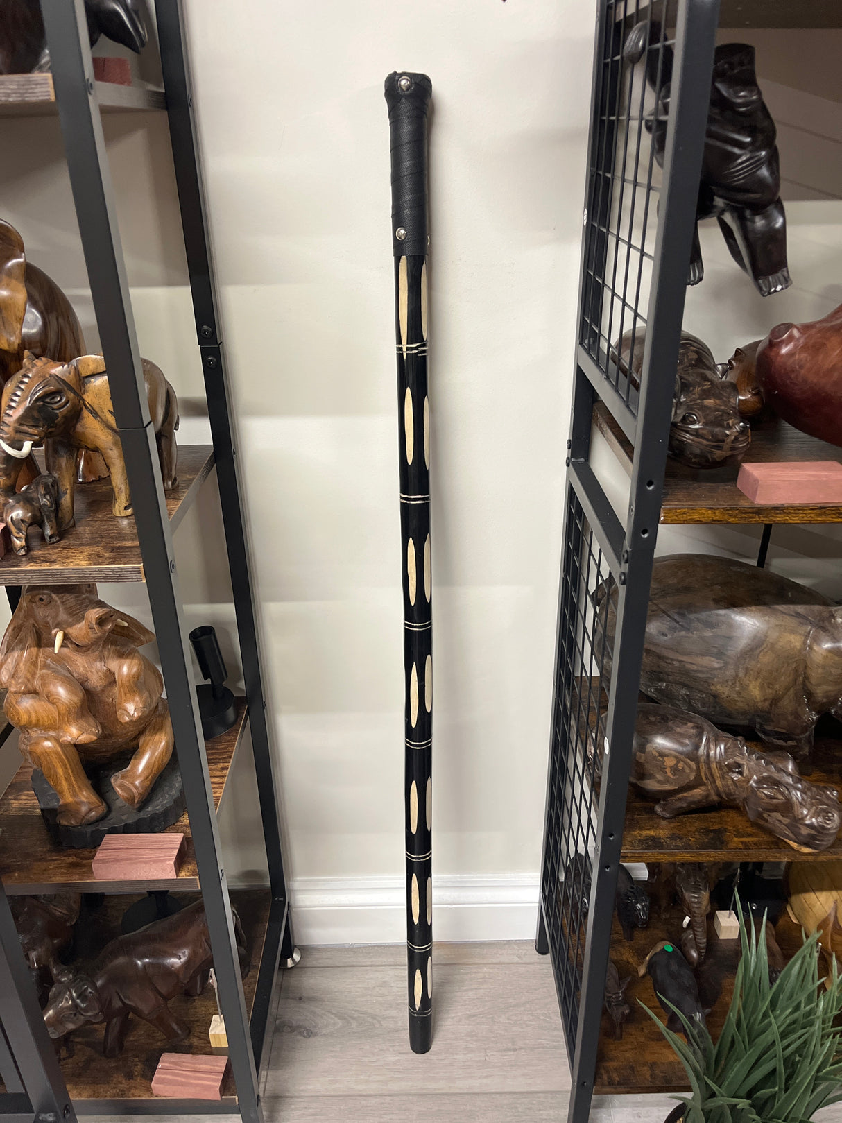 Black Handmade Dancing / Walking Stick Egypt