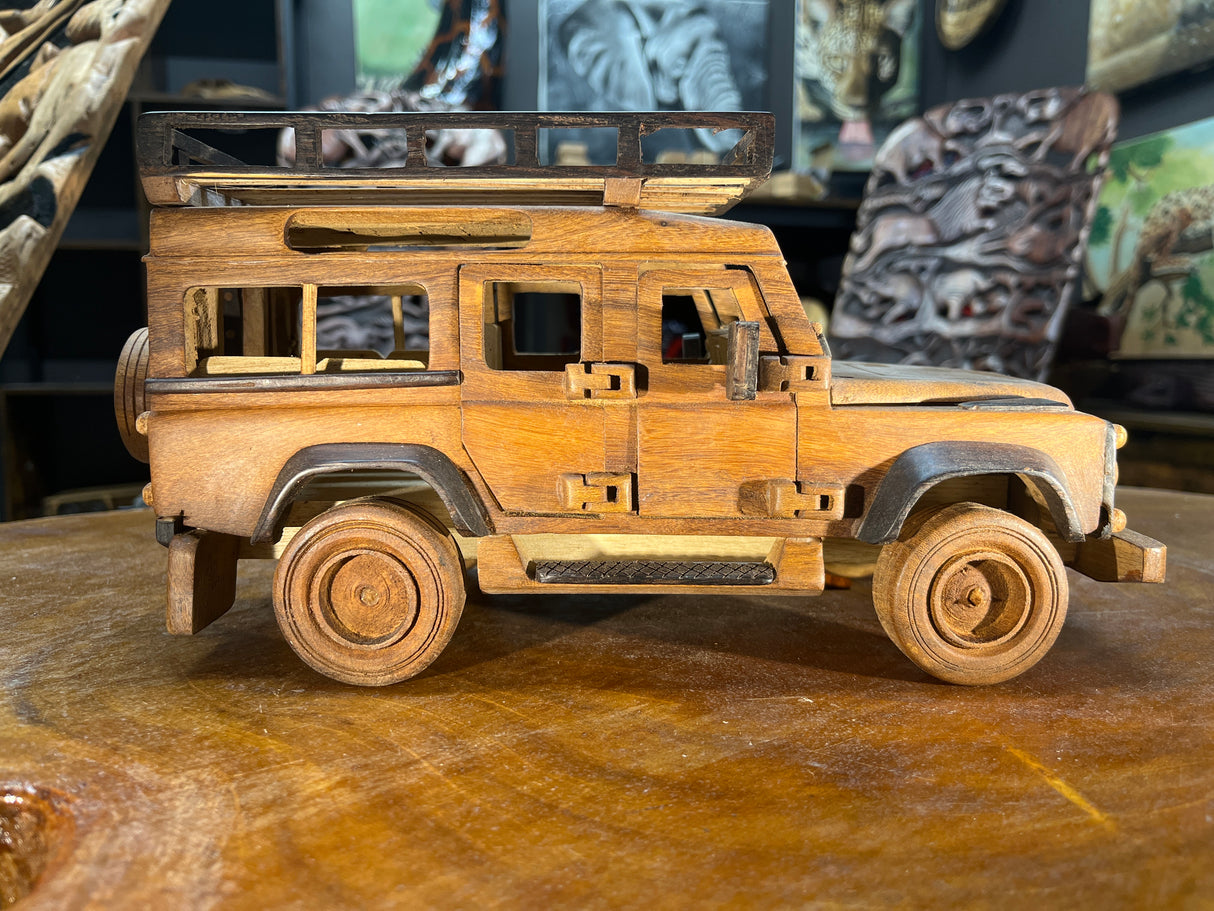 Classic Landrover Defender V3.1 Hand Carved Mahogany with Ebony