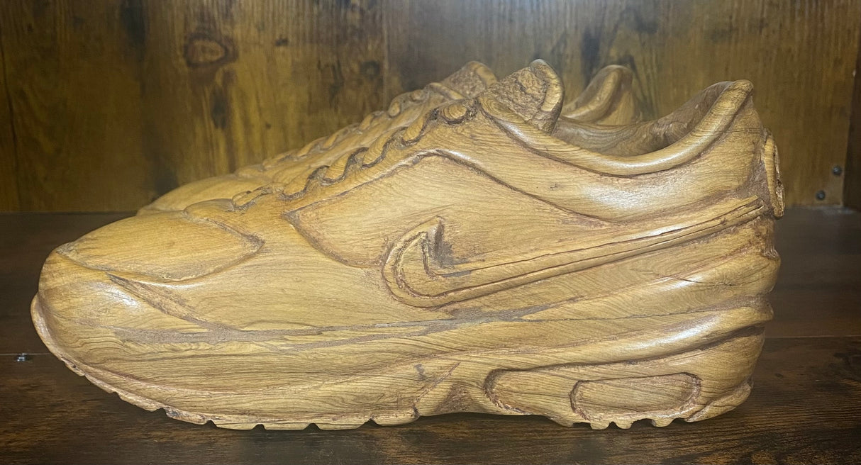 Air Max 90 4.1 Carved Mahogany Display Piece