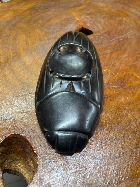 Ebony Cockroach Ashtray