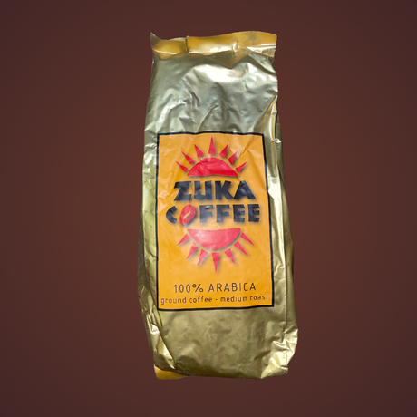 Zuka Coffee 100% Arabica Ground Coffee Medium Roast 250g