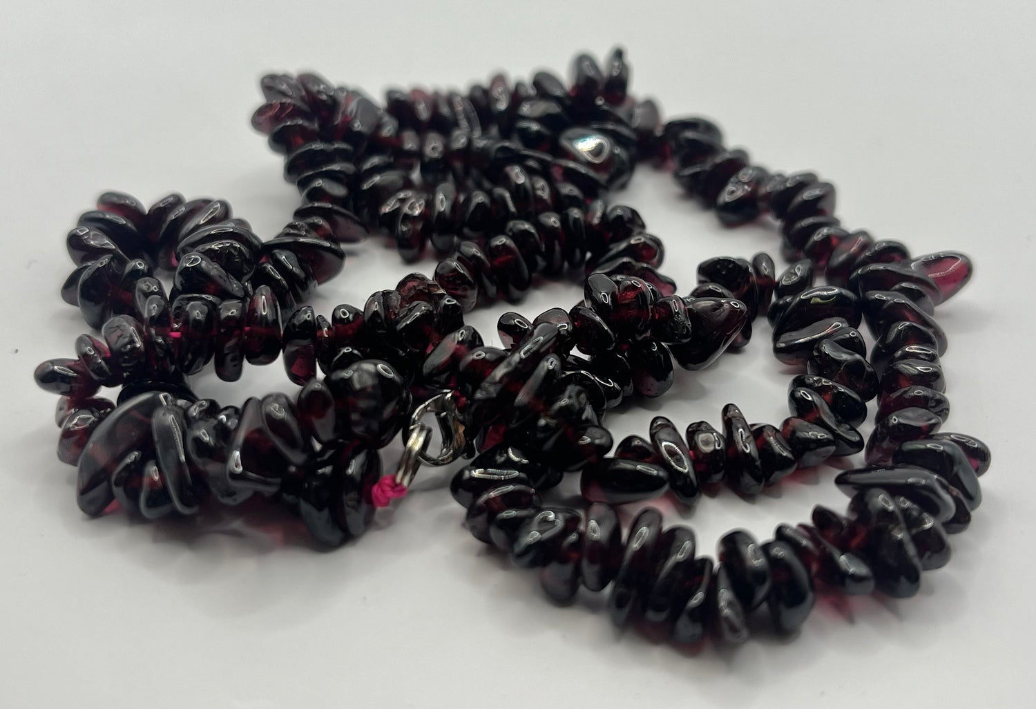 Thin Unique Beaded Natural Stone Necklaces