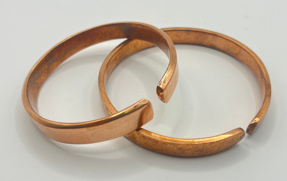 Thin Copper Bangles
