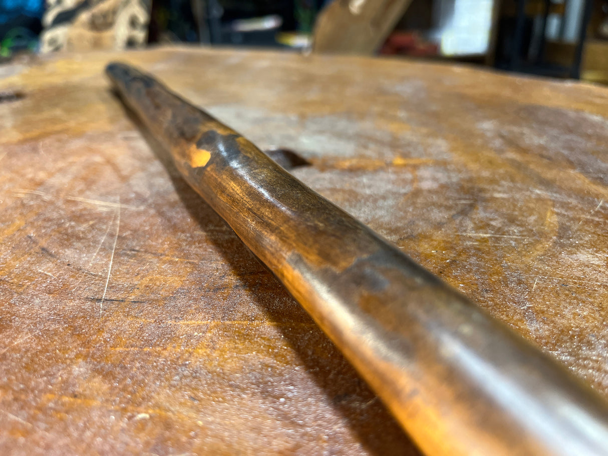 Natural Looking Walking Stick Polished Ebony Malawi