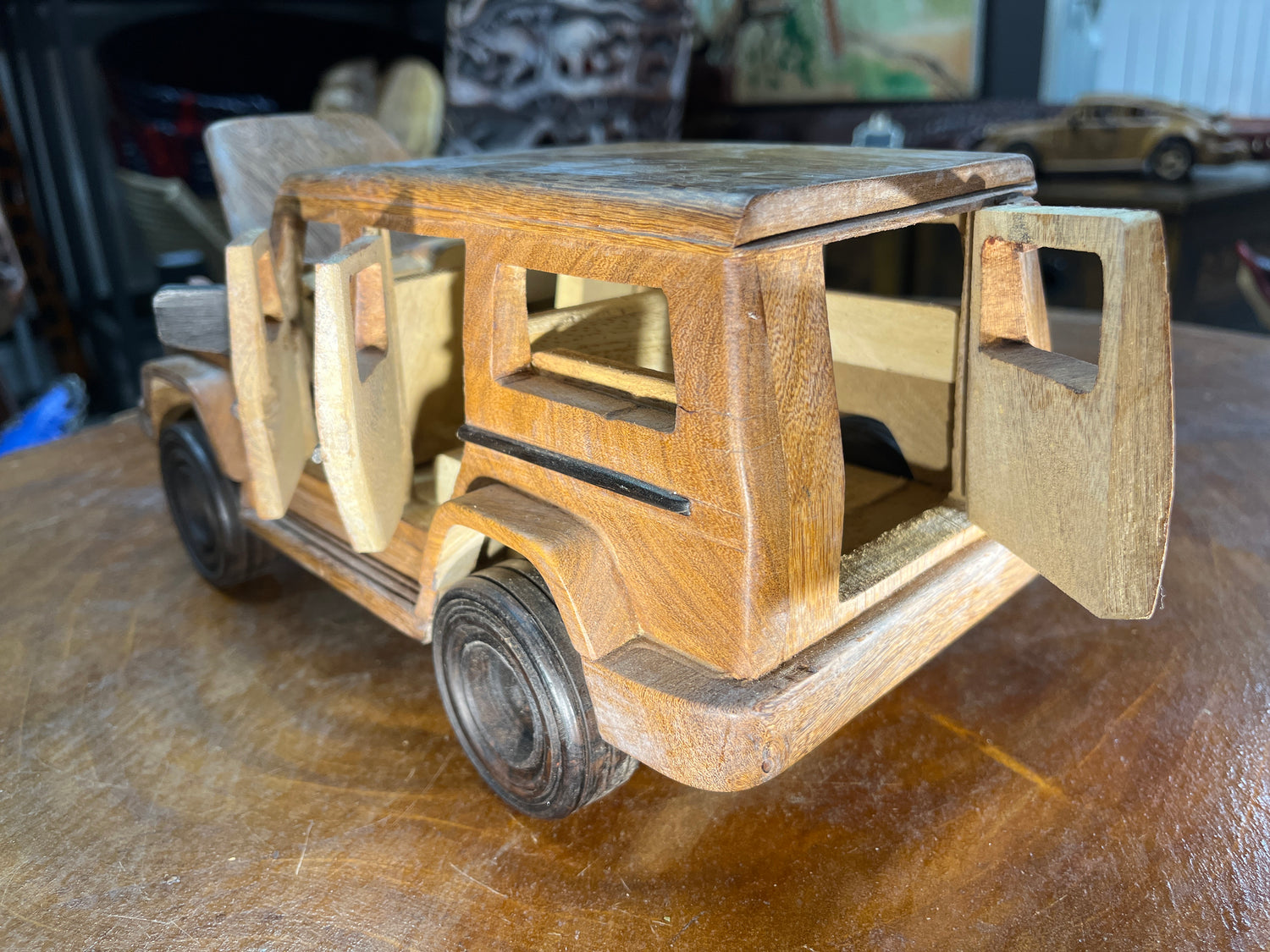 Mercedes G Wagon AMG Style V1.2 Hand Carved Mahogany