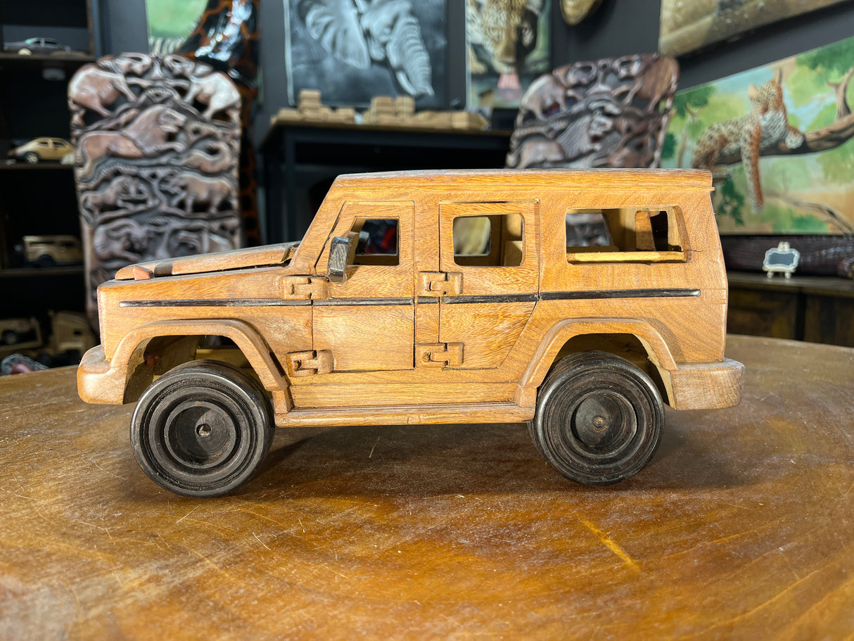 Mercedes G Wagon AMG Style V1.2 Hand Carved Mahogany
