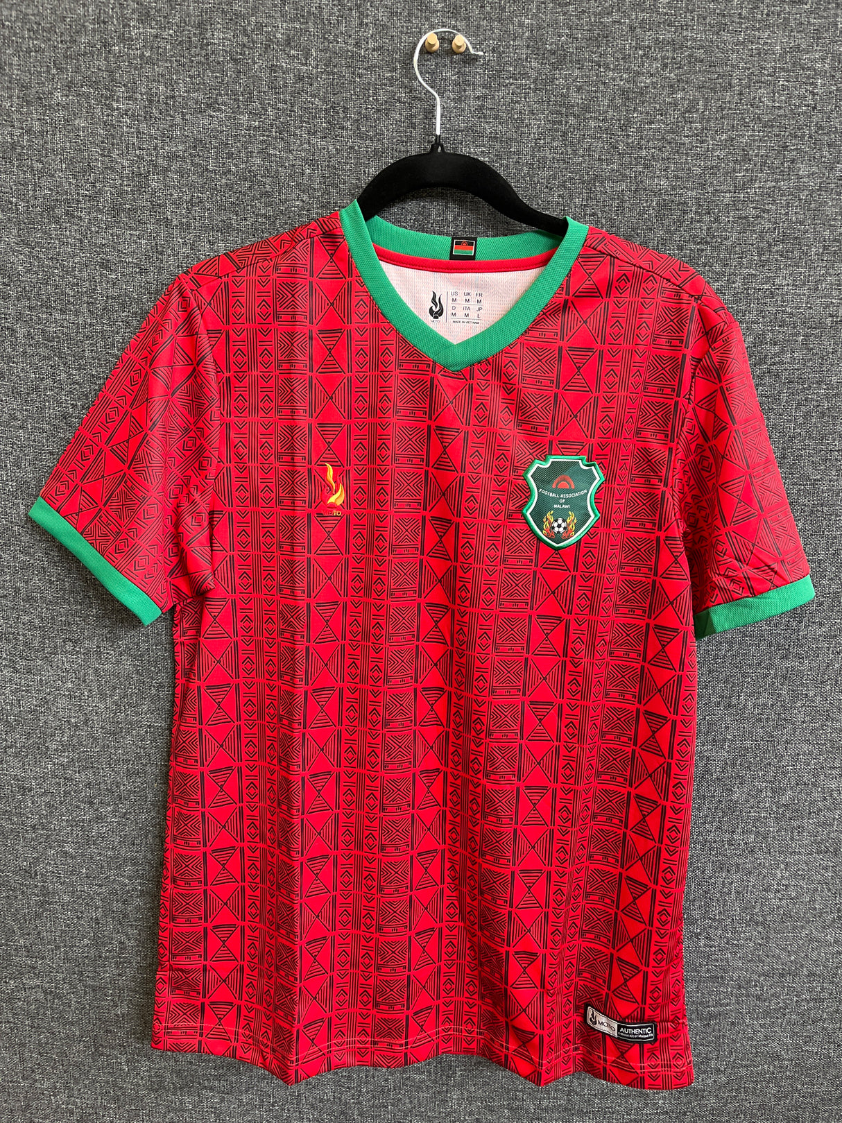 Malawi Home Replica Football Top 2021