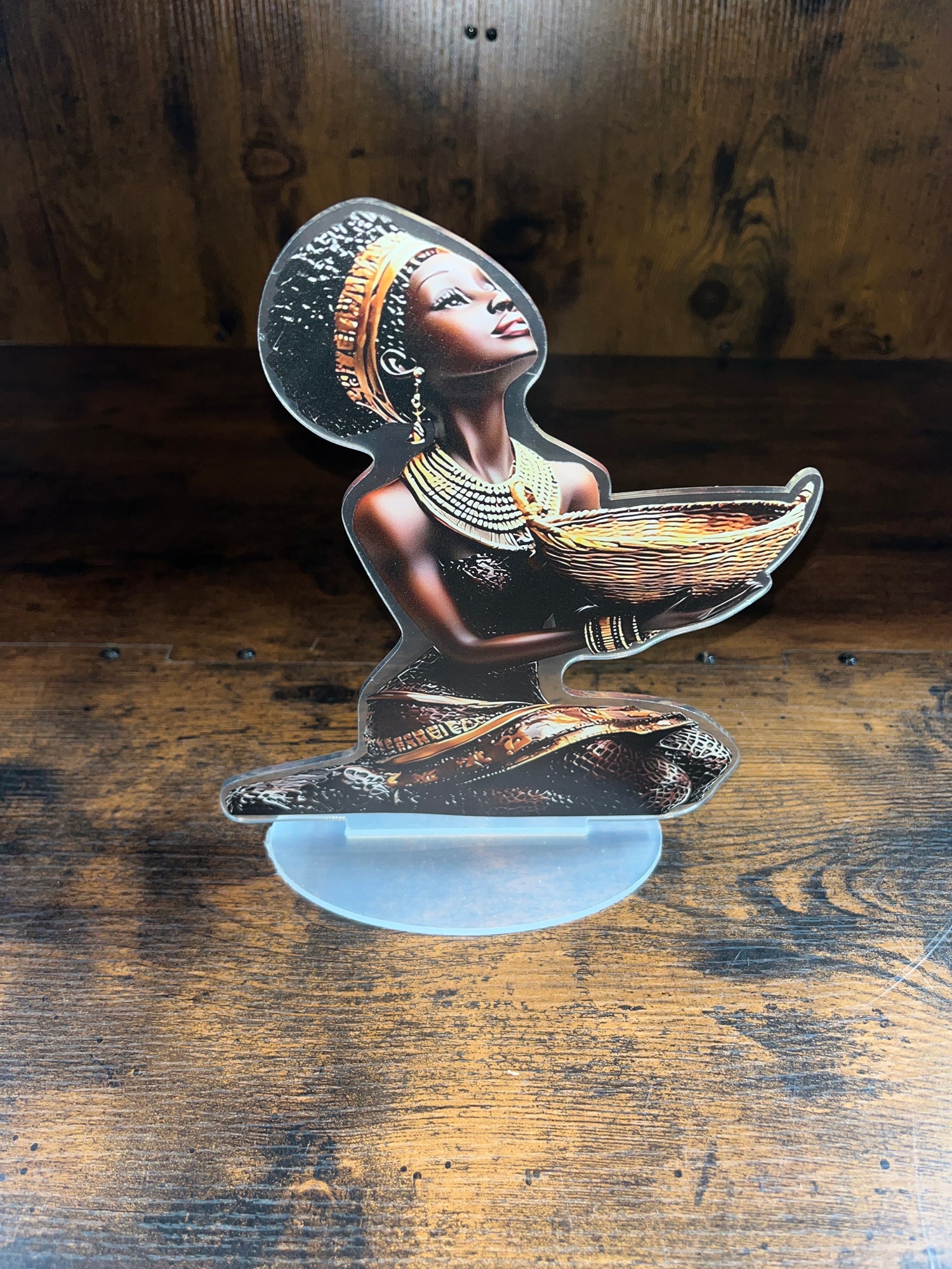 African Lady Display