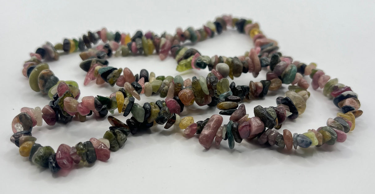 Thin Unique Beaded Natural Stone Necklaces