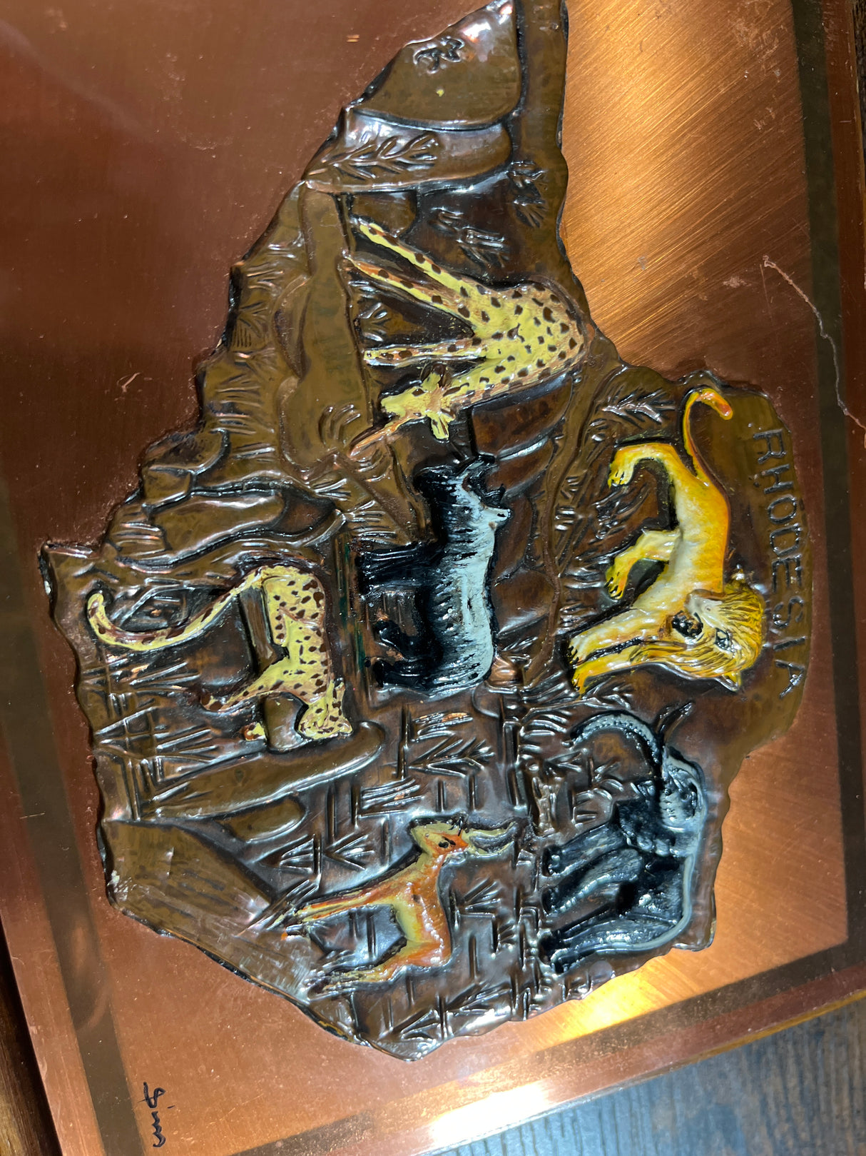 Rhodesia Copper Frame