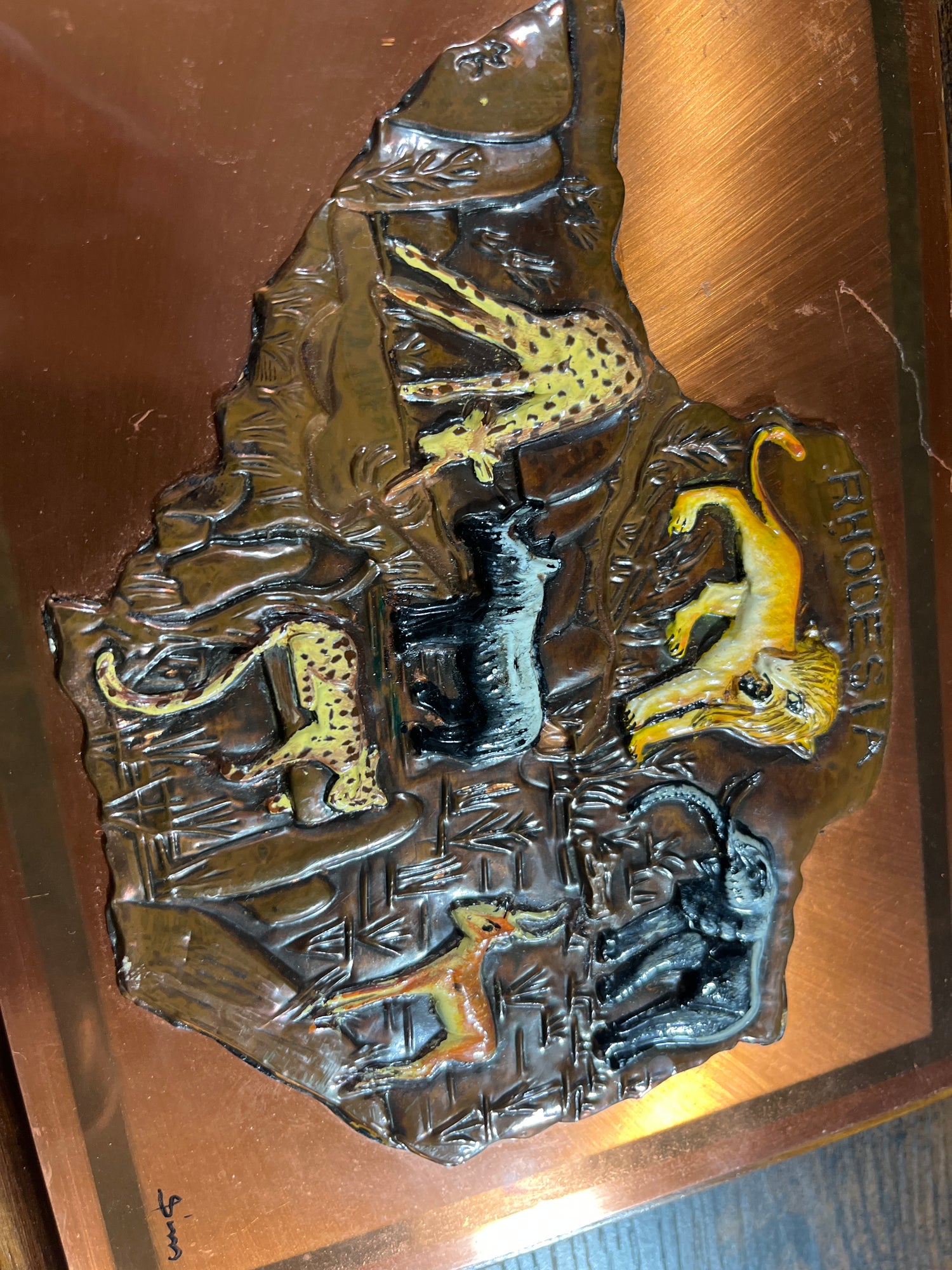 Rhodesia Copper Frame