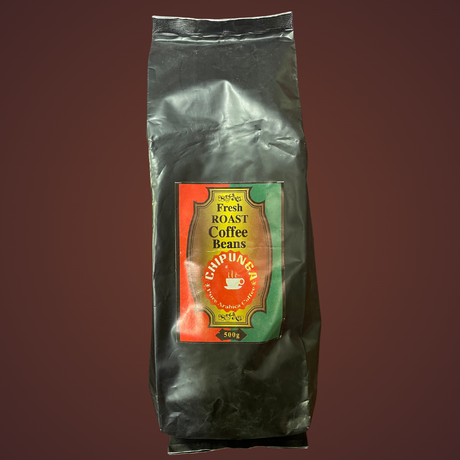 Fresh Roast Coffee Beans Chipunga Pure Arabica Coffee 500g