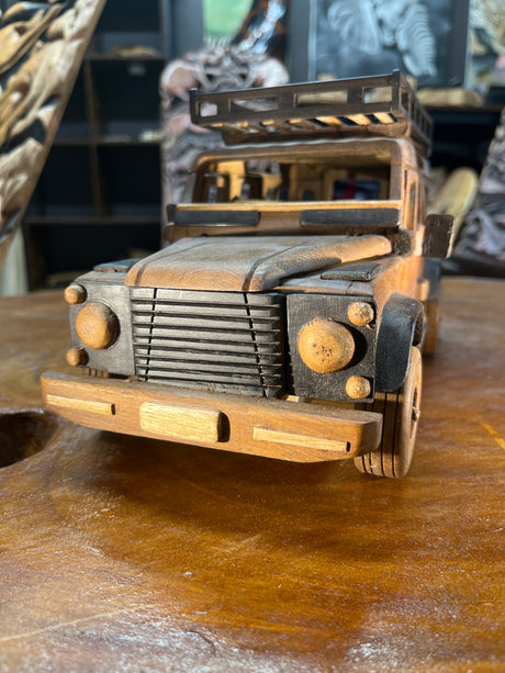 Classic Landrover Defender V3.1 Hand Carved Mahogany with Ebony
