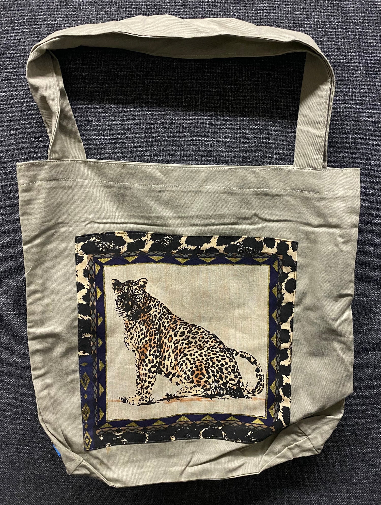 Two Prints Cloth Tote-bag