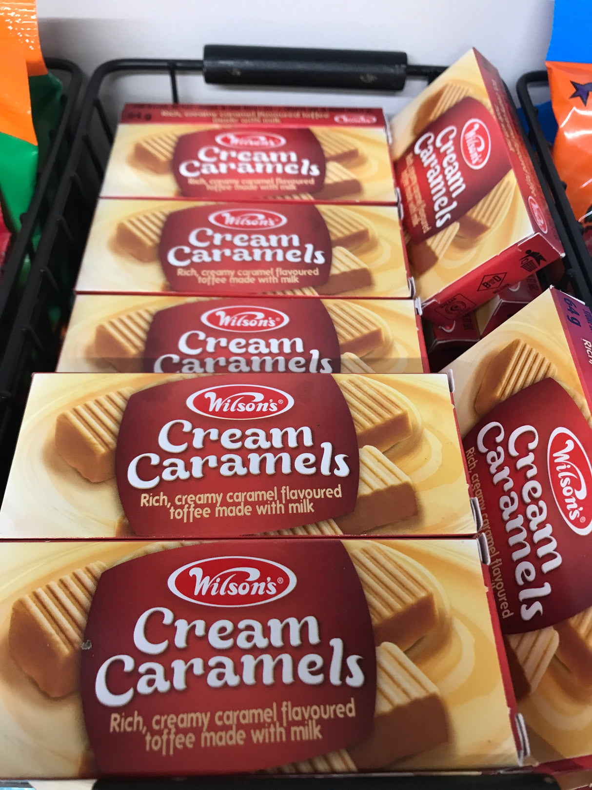 Wilsons Cream Caramels 64g South African Toffee