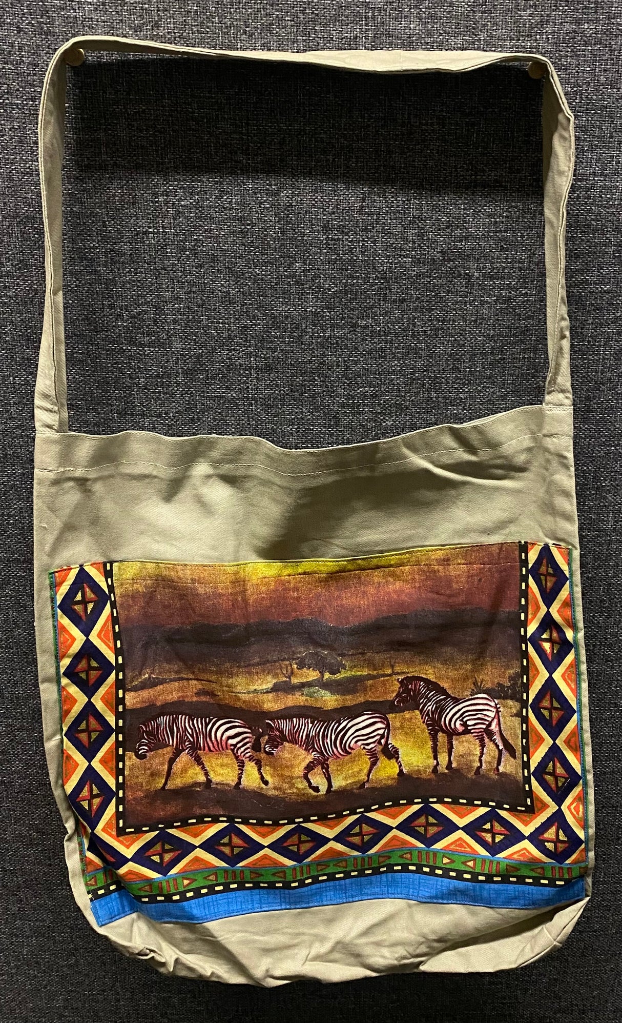Two Prints Cloth Tote-bag