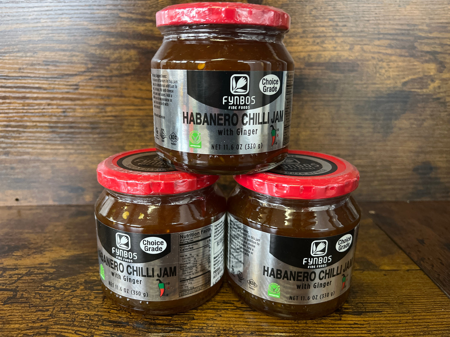 Fynbos Fine Foods Habanero Chilli Jam 330g Jar