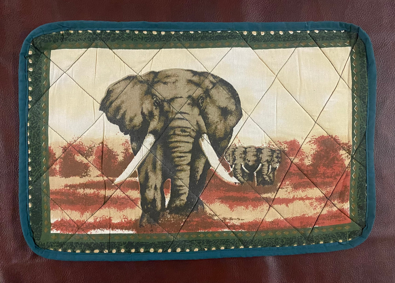 Animal Painted Placemats with Serviettes