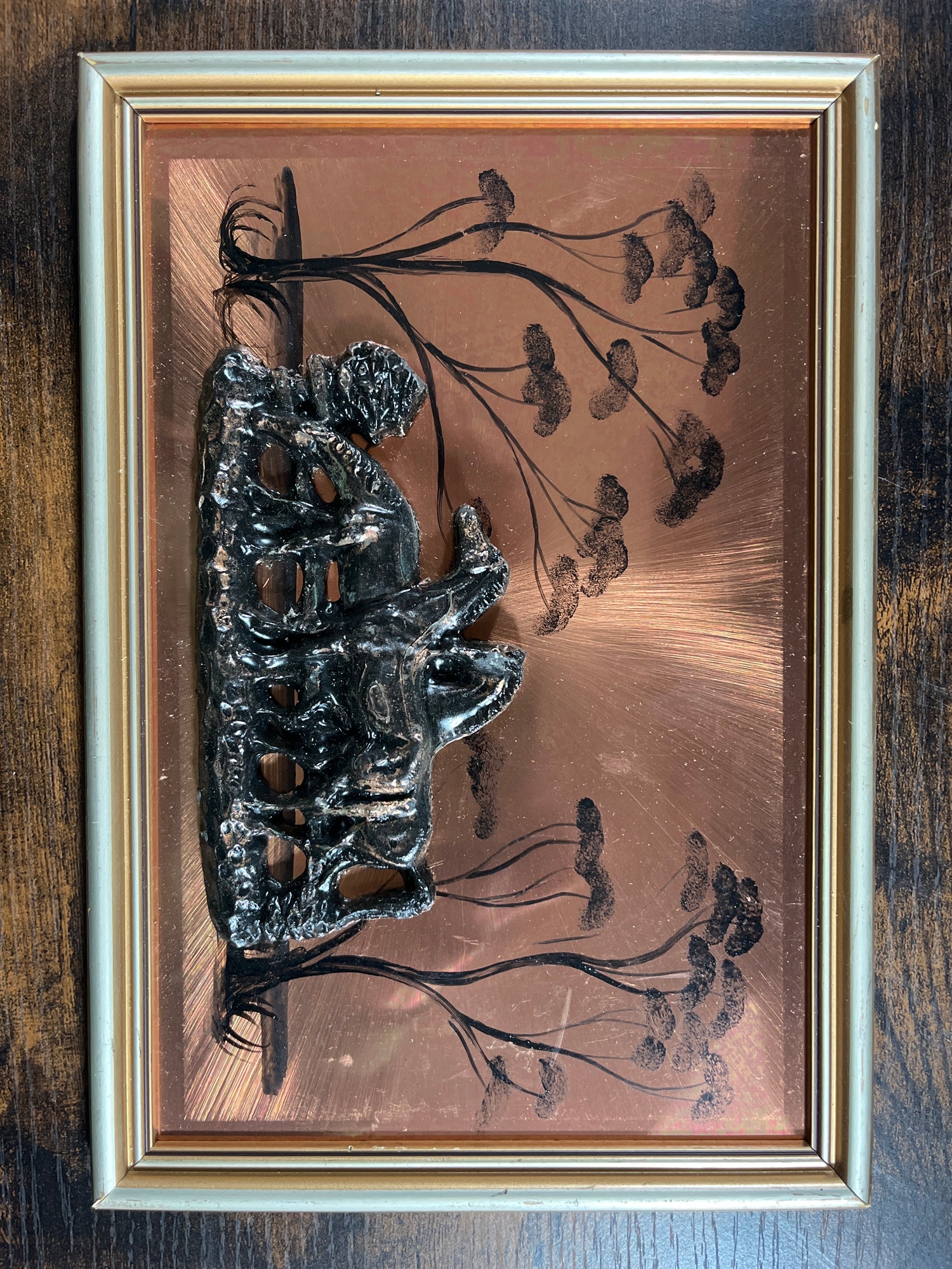 Horses In Copper
