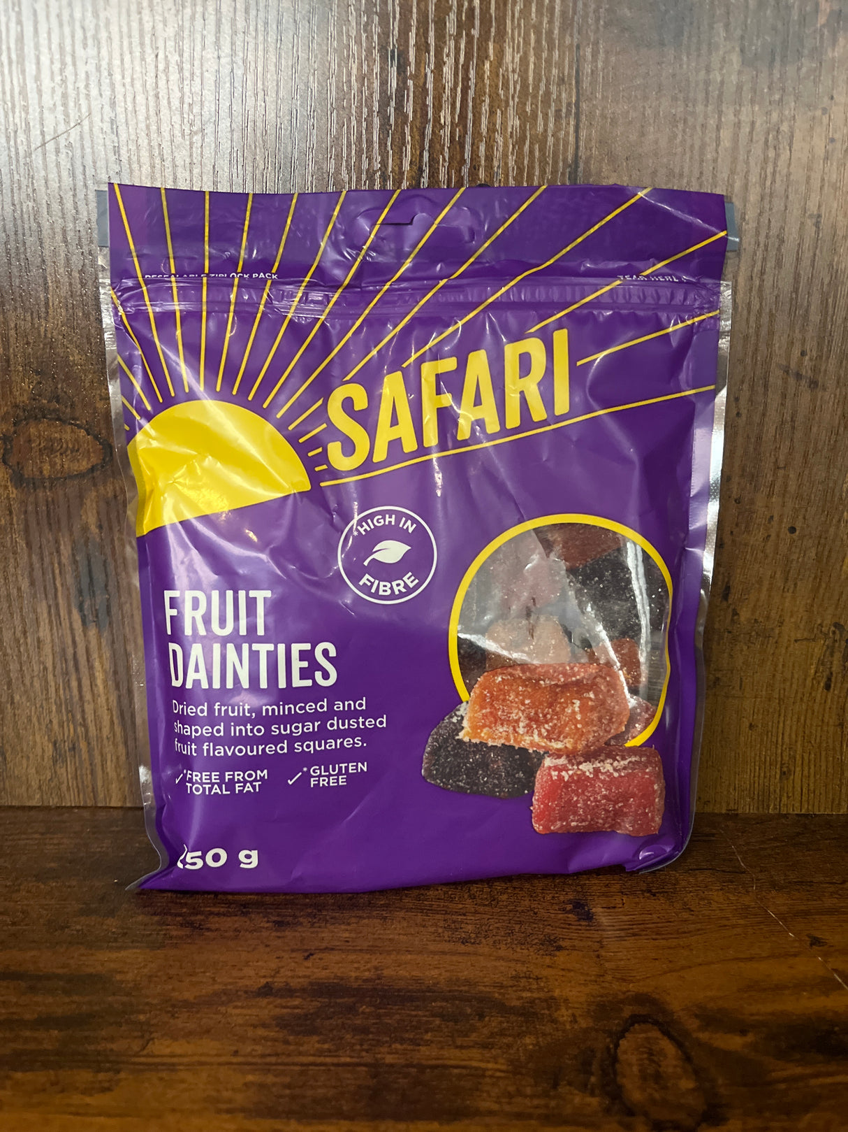 Safari Fruit Dainty Cubes Small 250g Pack