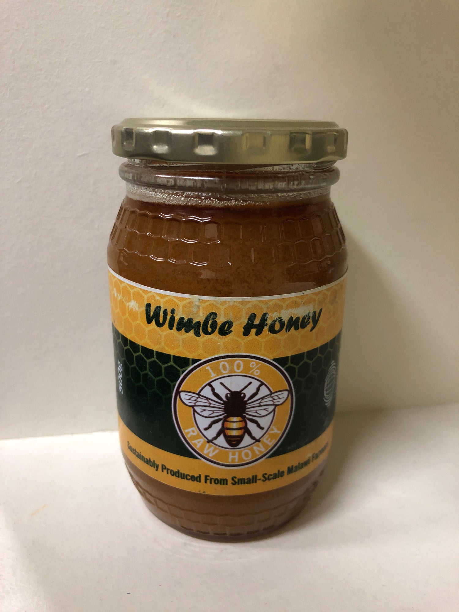 Wimbe Pure 100% Raw Honey 500g
