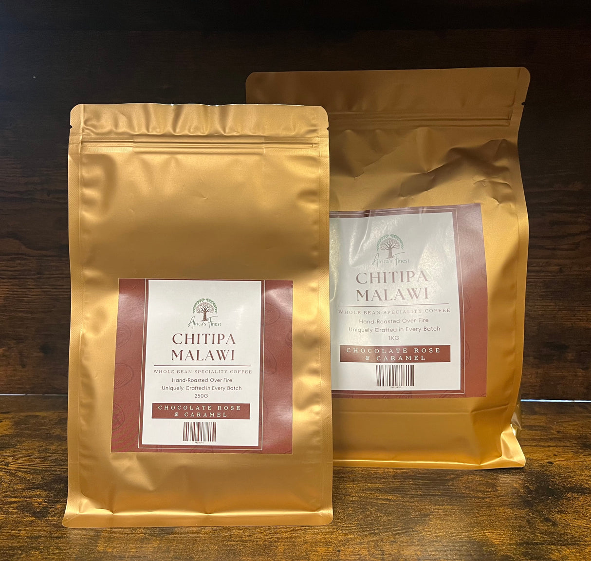 Chitipa Malawi Whole Bean Speciality Coffee Chocolate Rose & Caramel