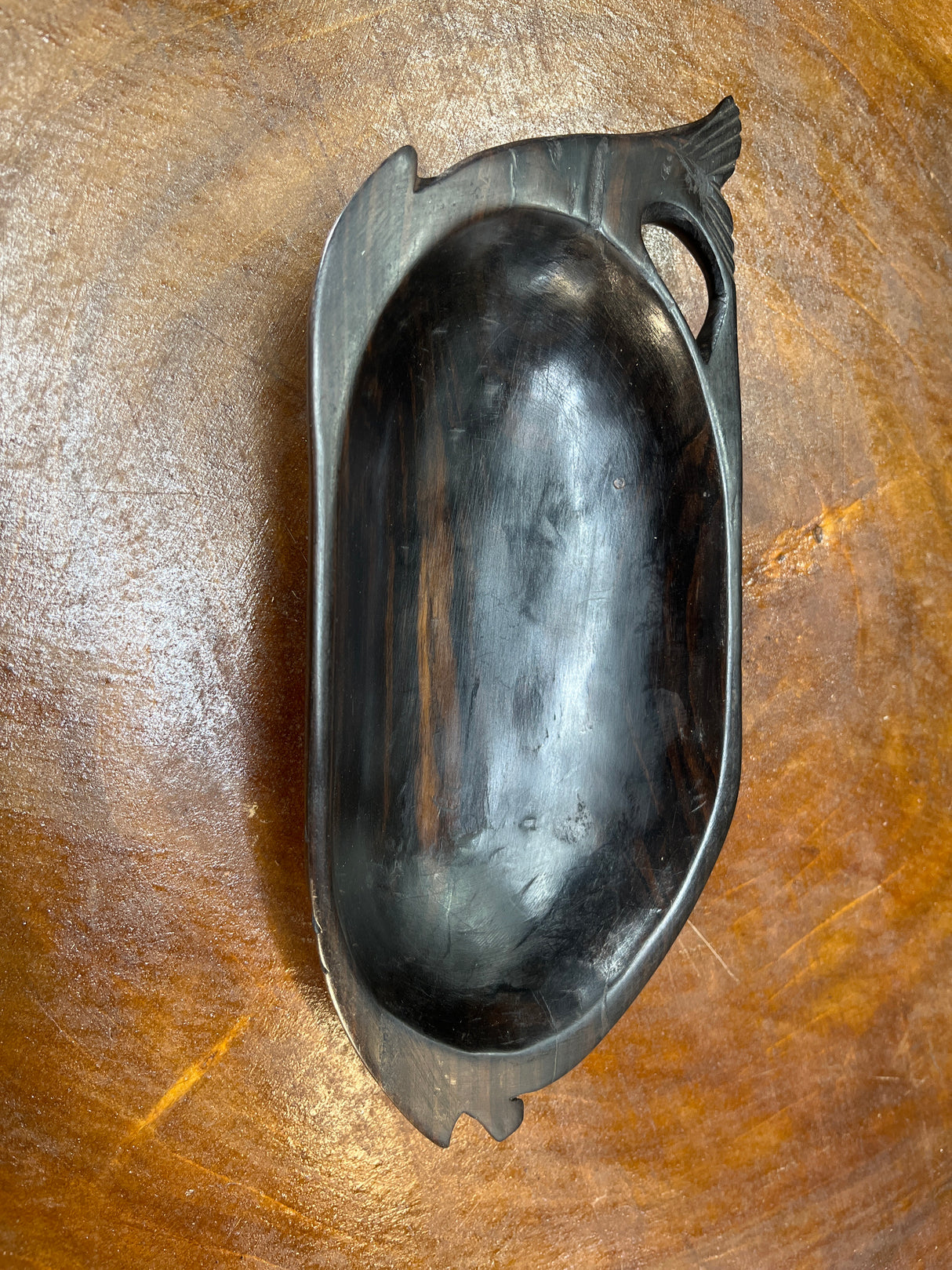 Unique Wooden Fish Shaped Tray / Dish
