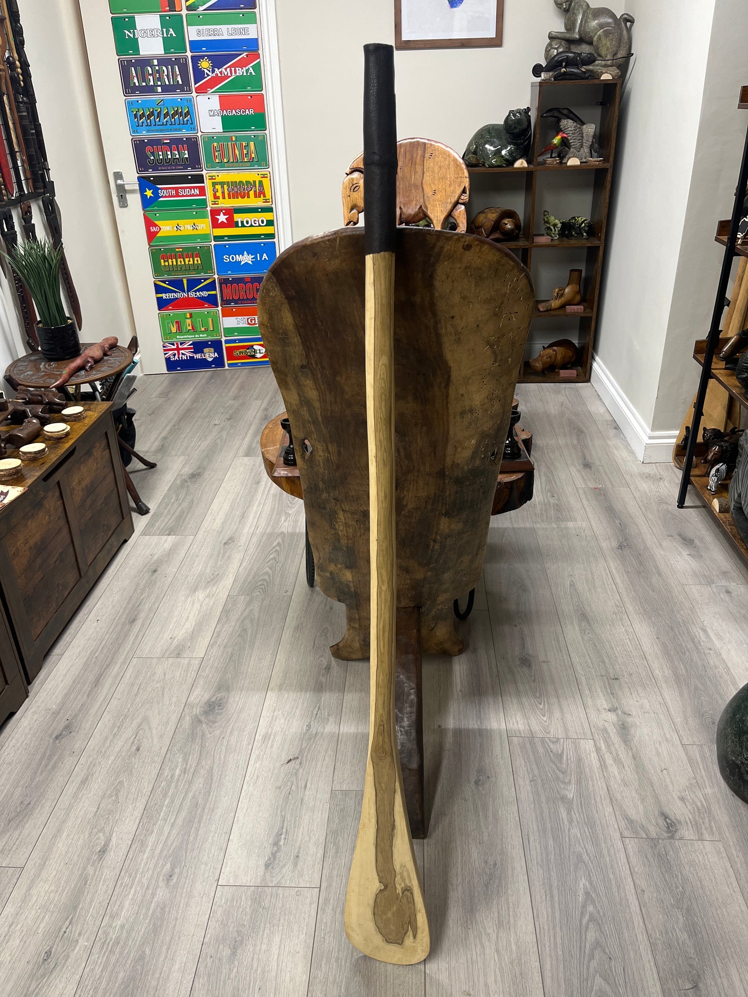 Extra Large Malawian Handmade Wooden Catering Spoons