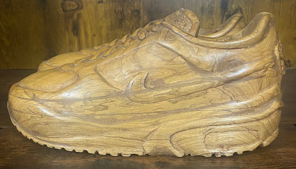 Air Max 90 4.1 Carved Mahogany Display Piece