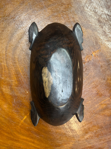 Unique Ebony Wooden Fish Design Tray / Dish