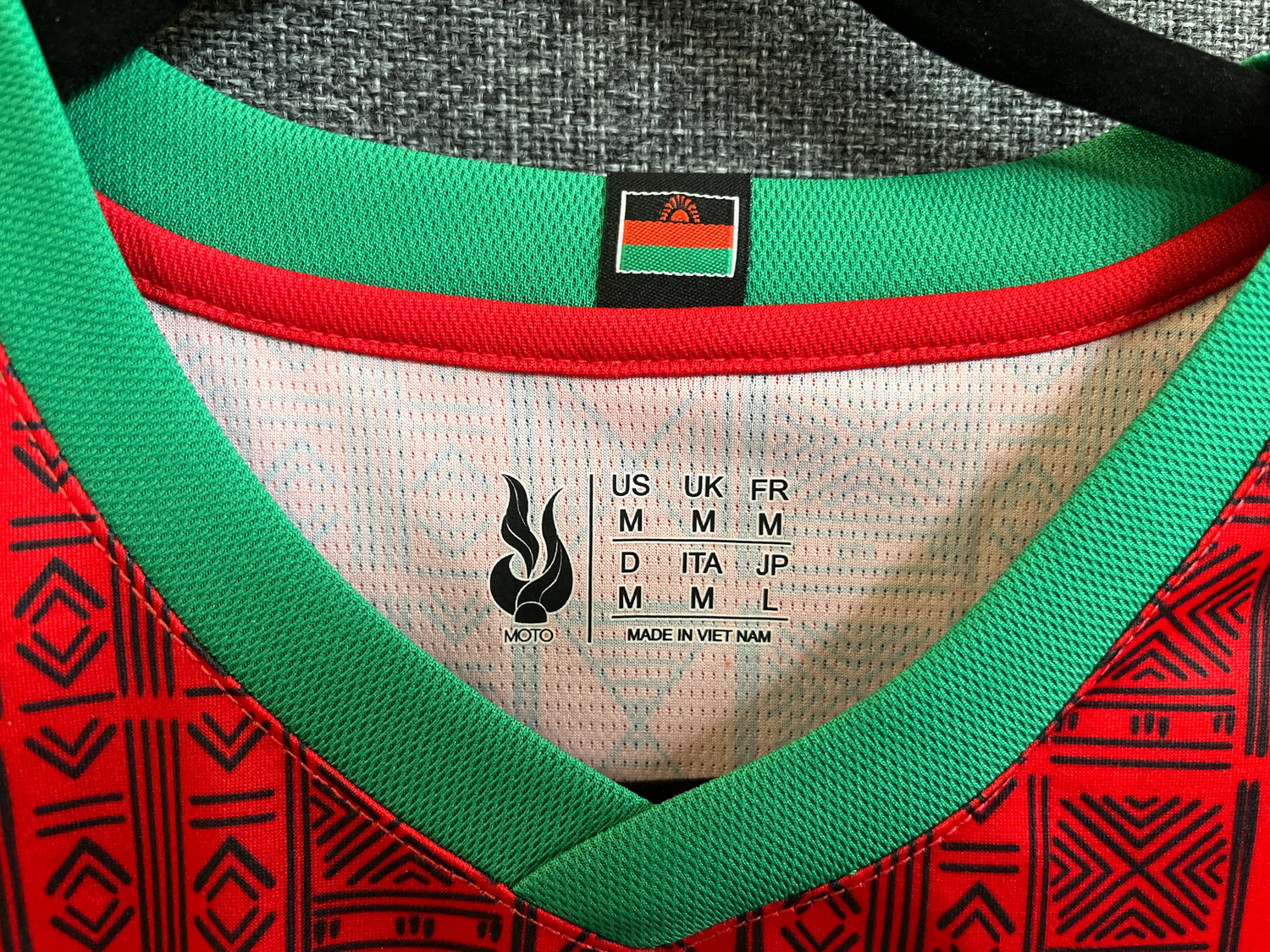 Malawi Home Replica Football Top 2021