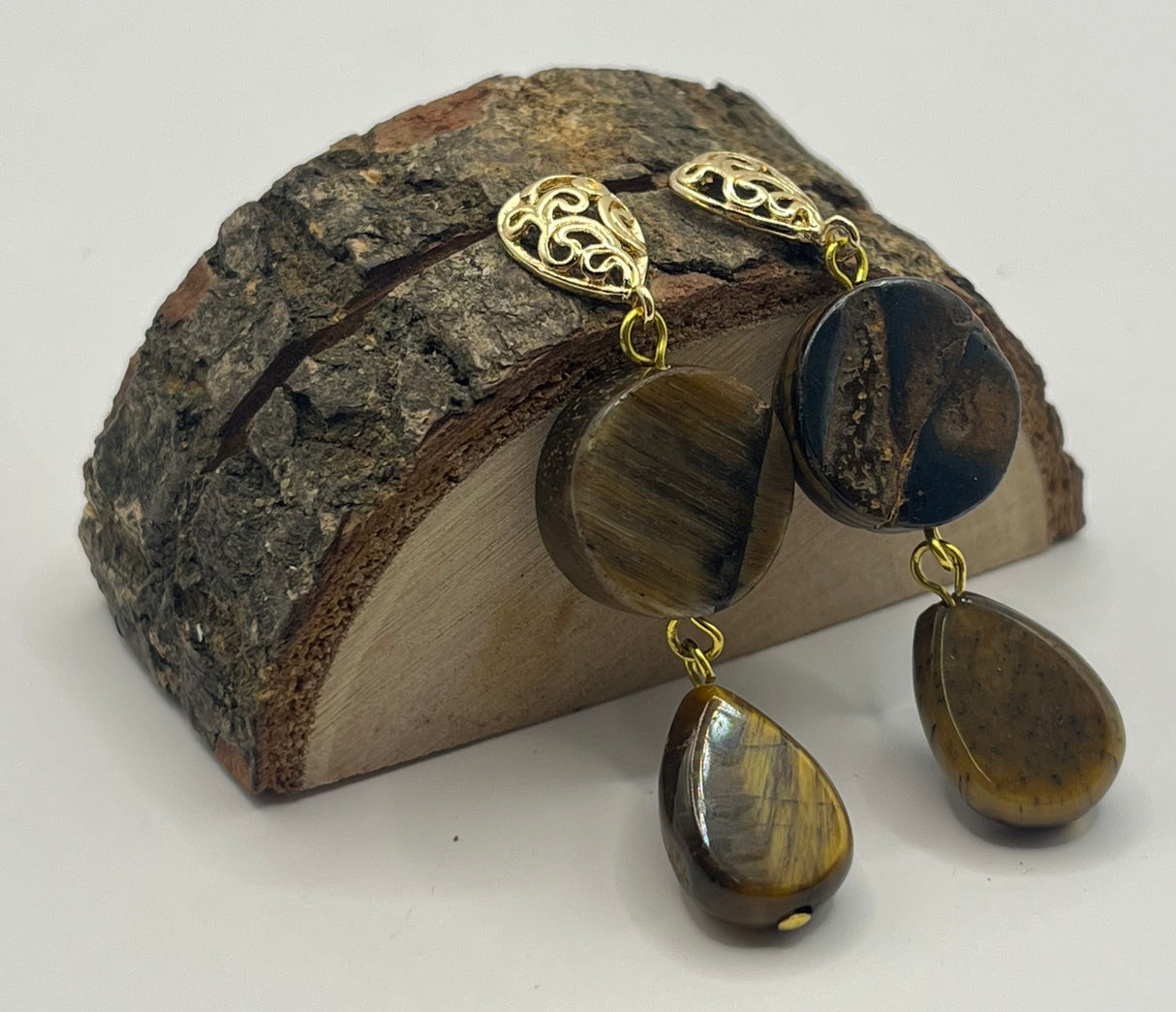 Tiger's Eye Earrings