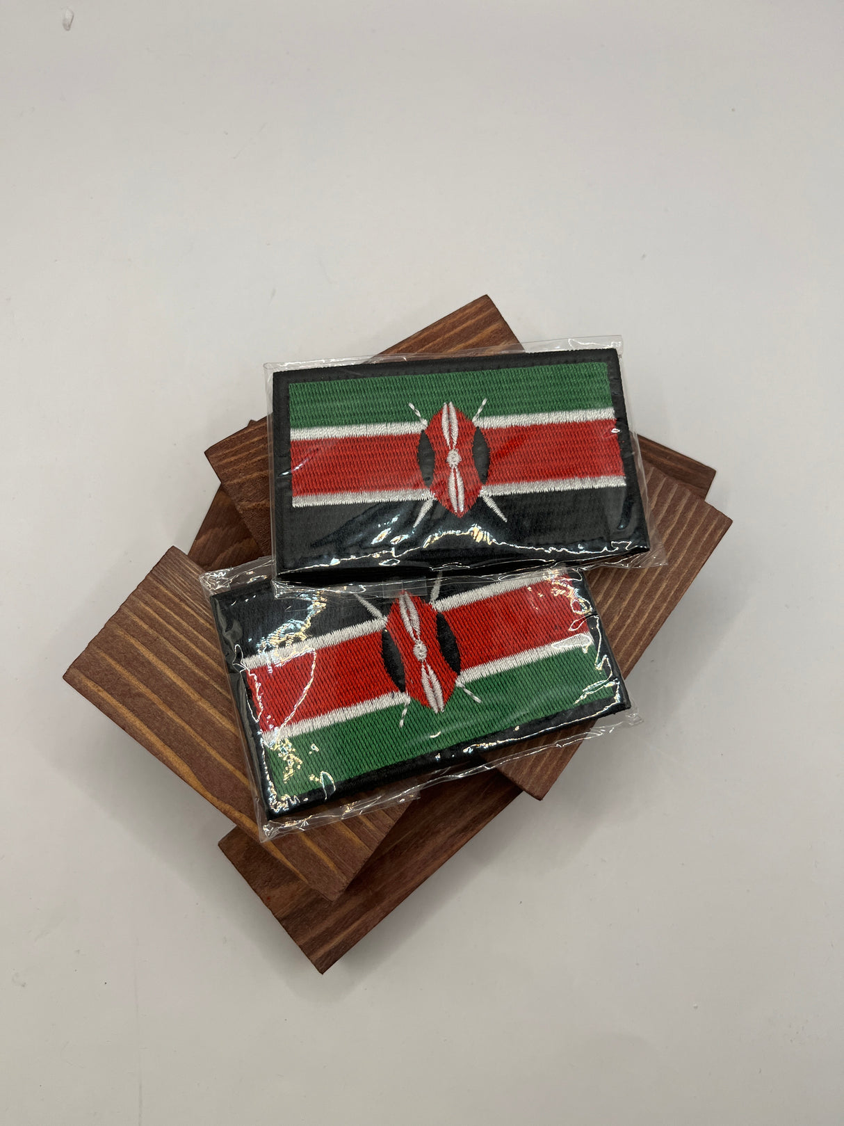 National Flag Embroidery Patch With Velcro 8cm x 5cm