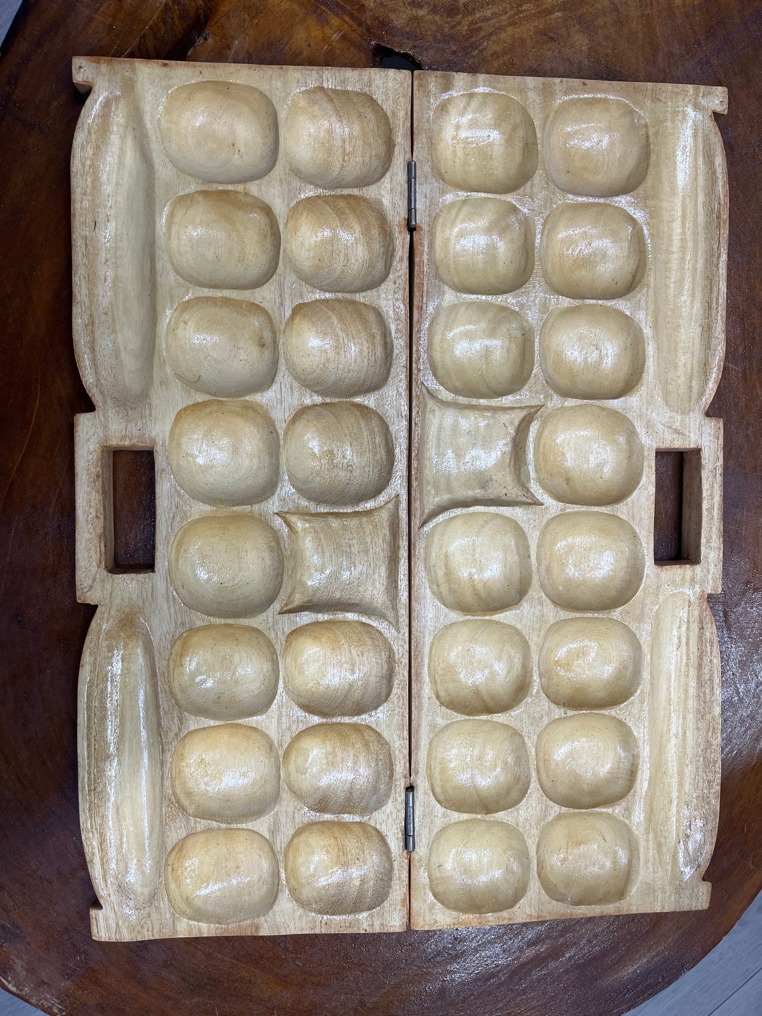 Handcrafted Malawi Bawo Game 52x20x5cm