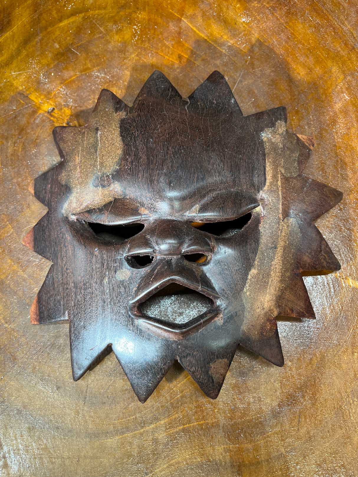 Traditional African Hand Carved Decorative Mask