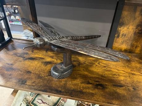 Ebony Dragonfly with Stand