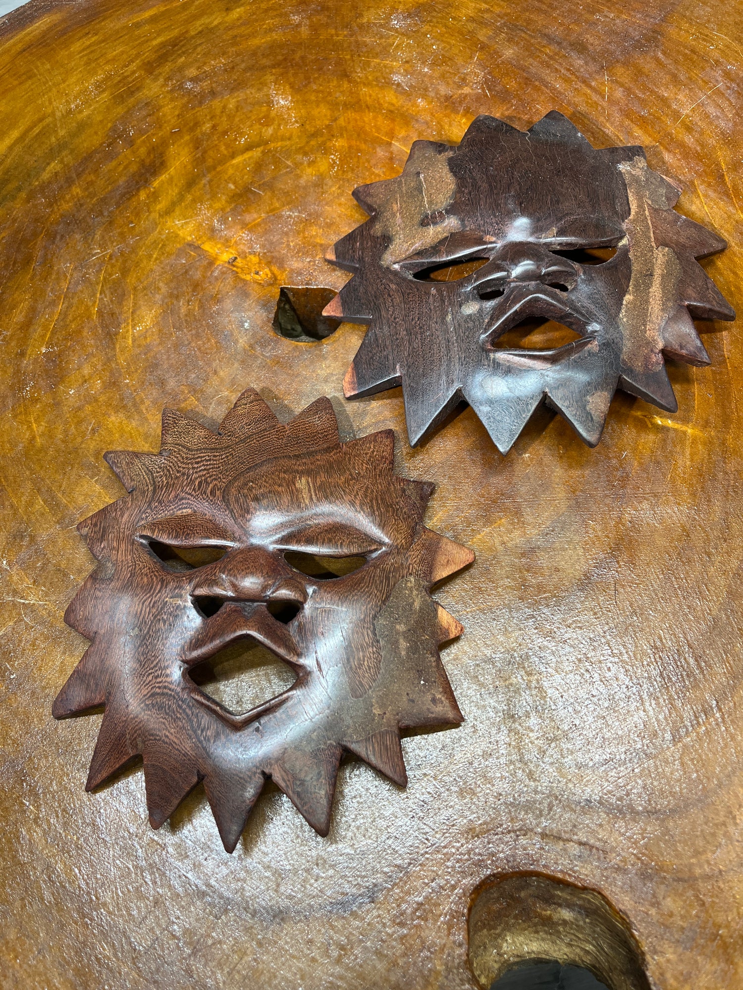 Traditional African Hand Carved Decorative Mask
