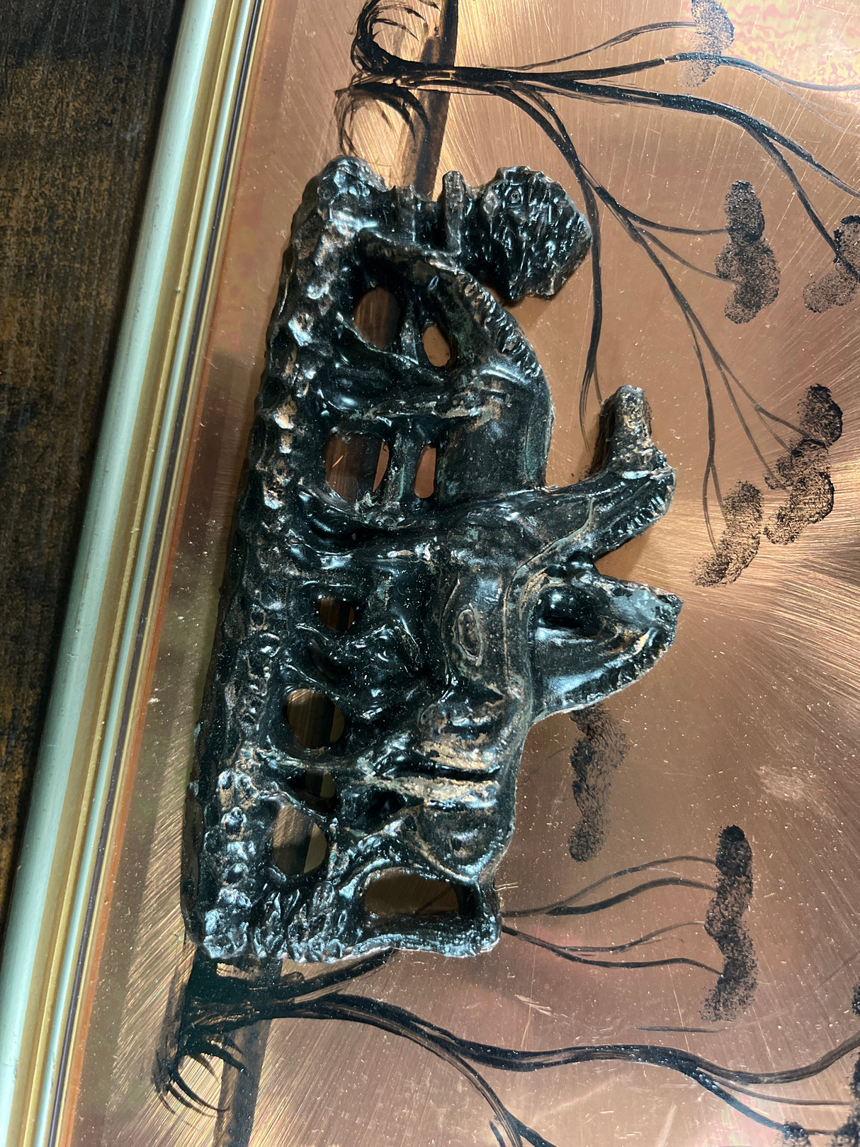 Horses In Copper