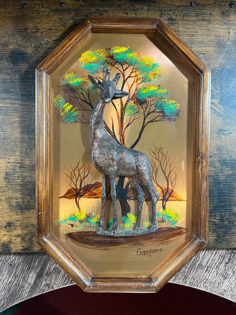 Giraffe In Copper