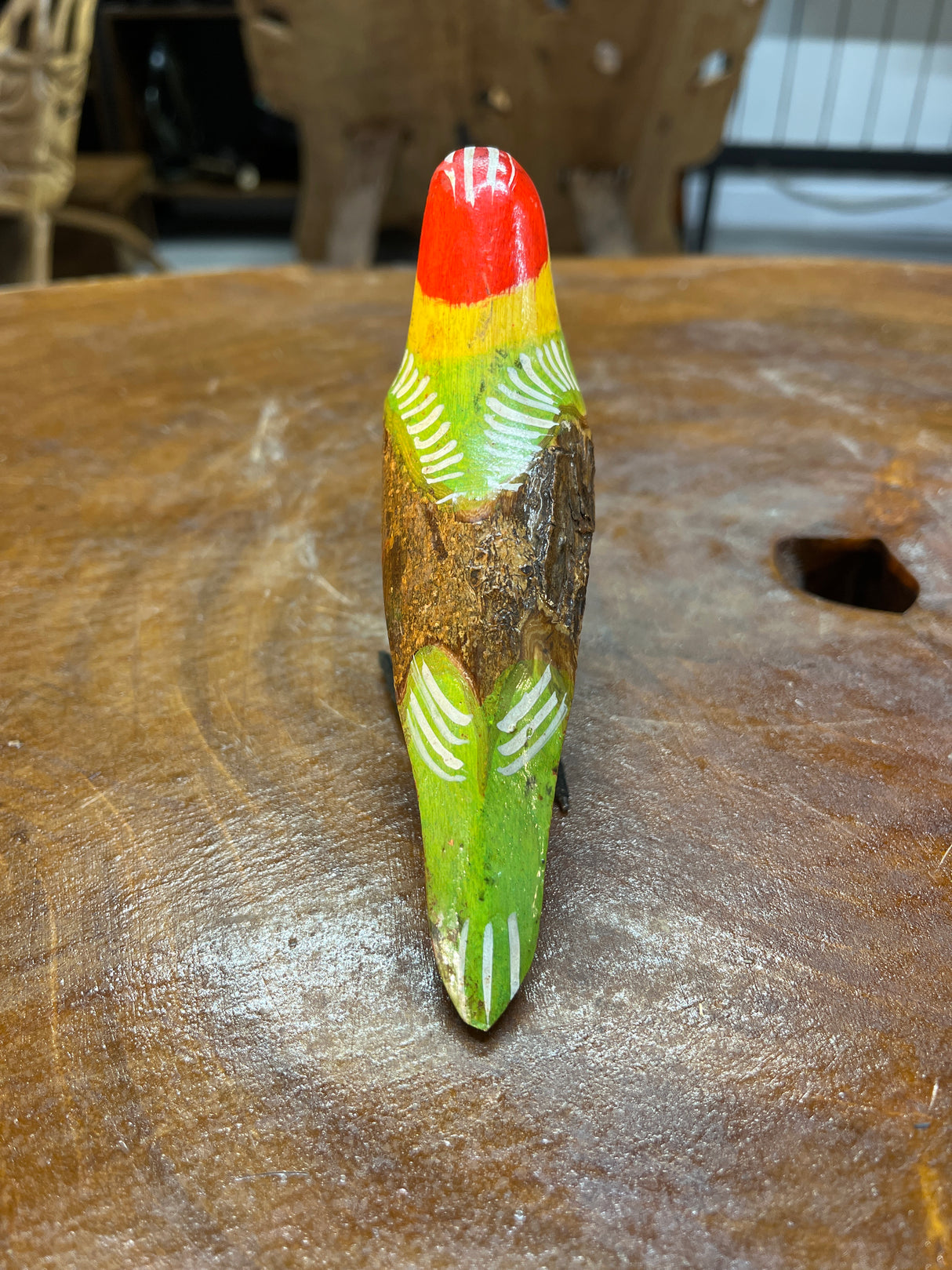 Brightly Painted African Bird