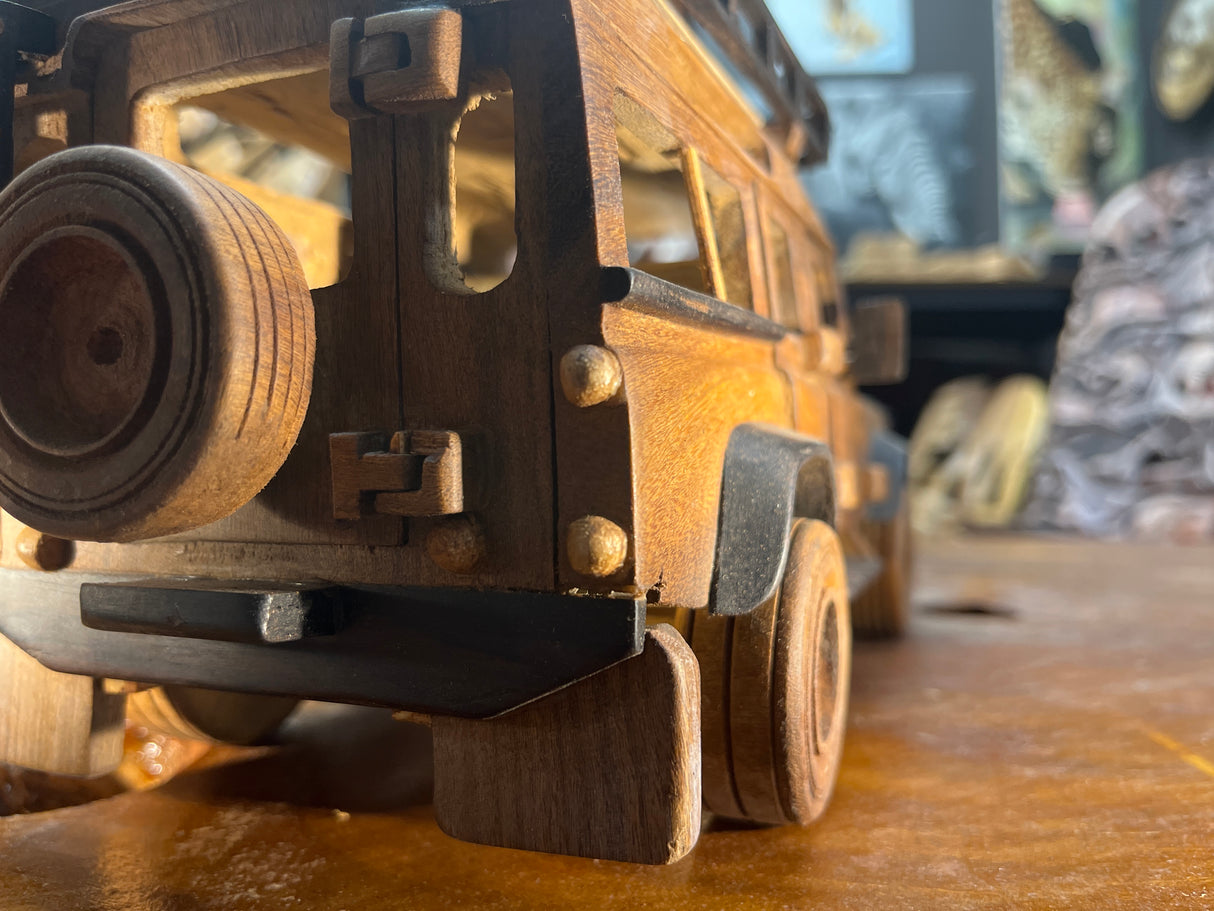 Classic Landrover Defender V3.1 Hand Carved Mahogany with Ebony