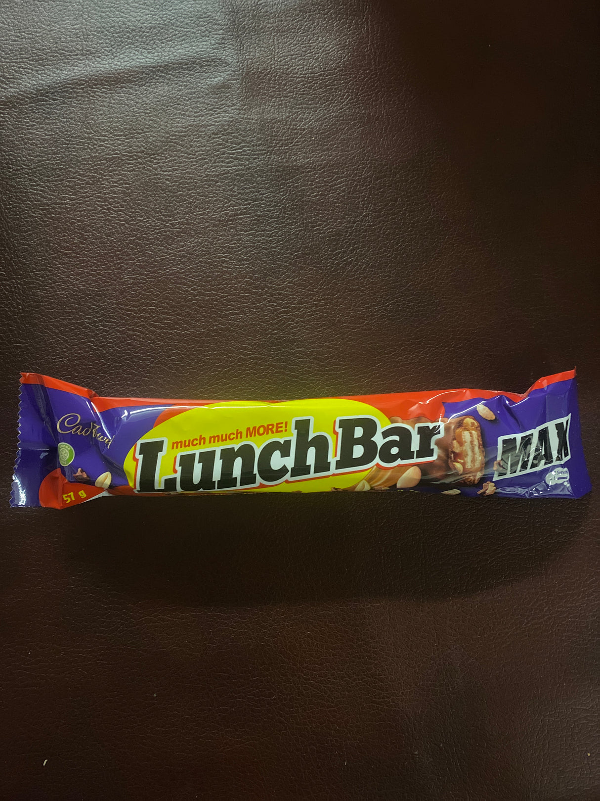Lunchbar South African Cadbury Chocolate Bar max 57g