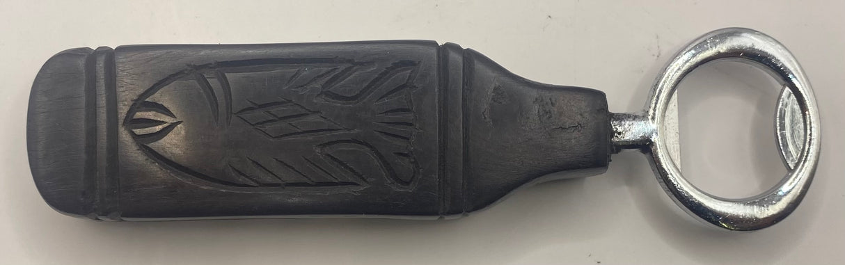Ebony Block Handle Bottle Opener