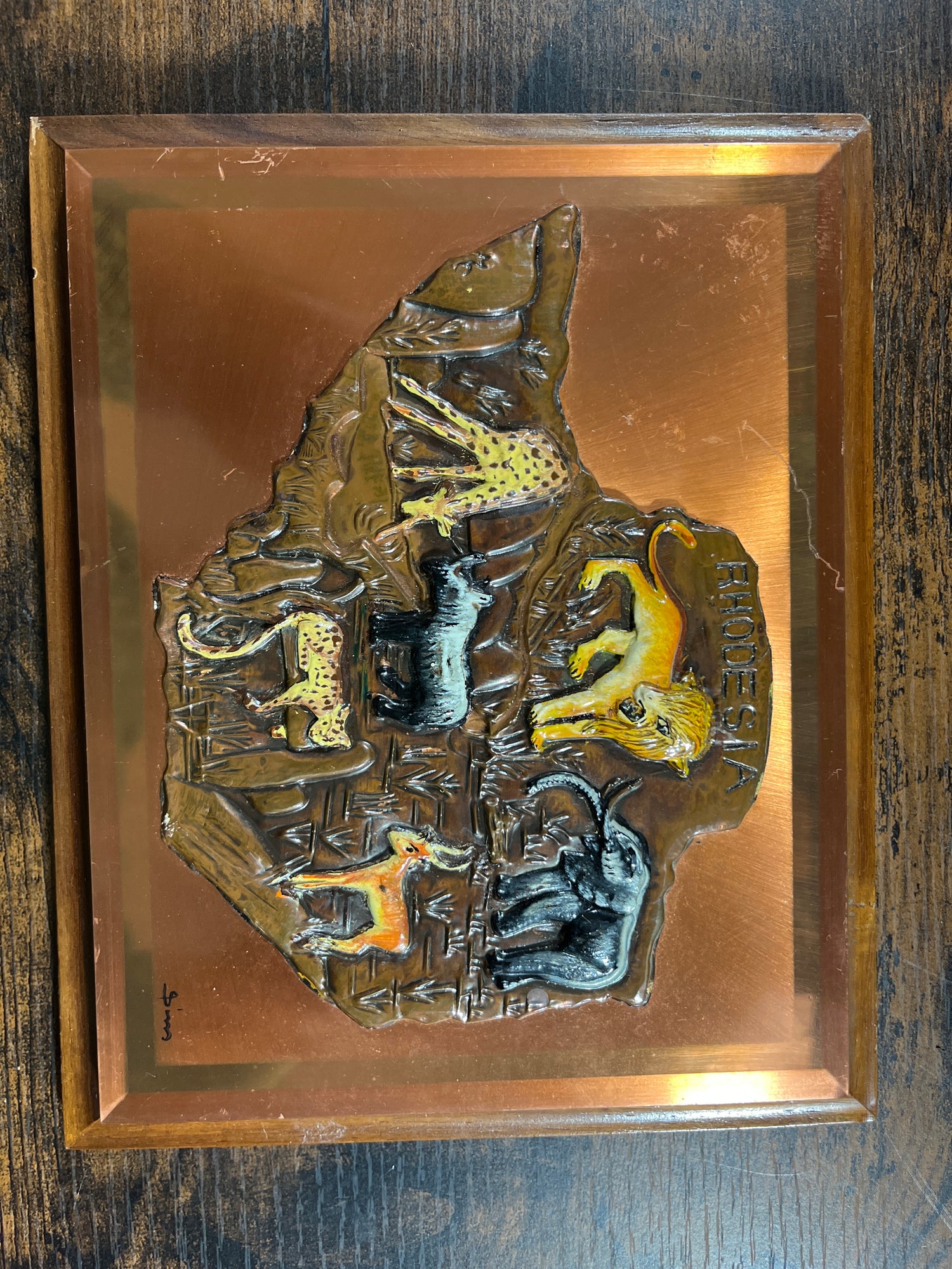 Rhodesia Copper Frame