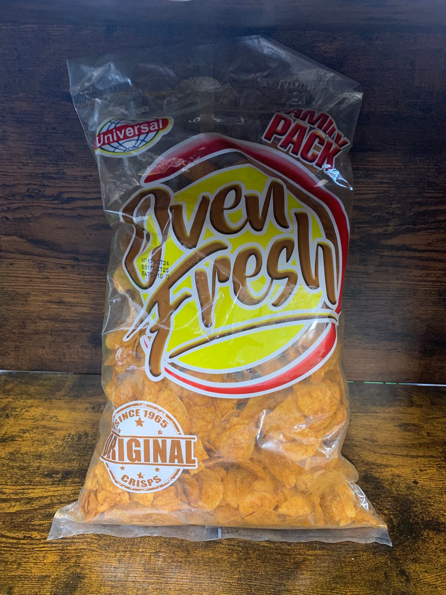 Universal Oven Fresh Original Barbecue Crisps 500g