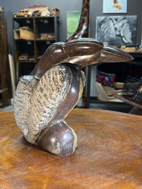Stone Brown Bird